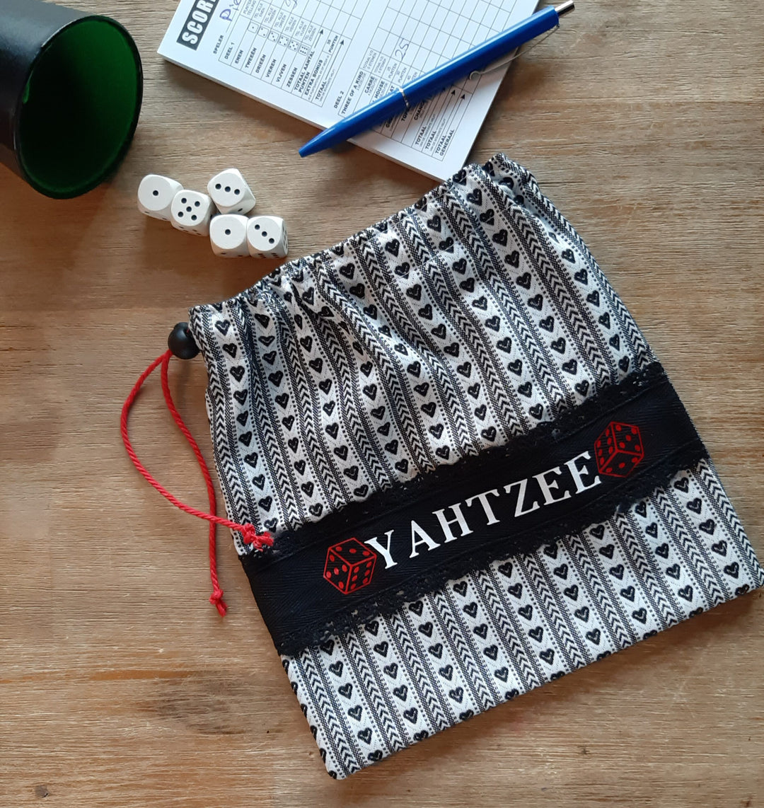 Yahtzee storage bag