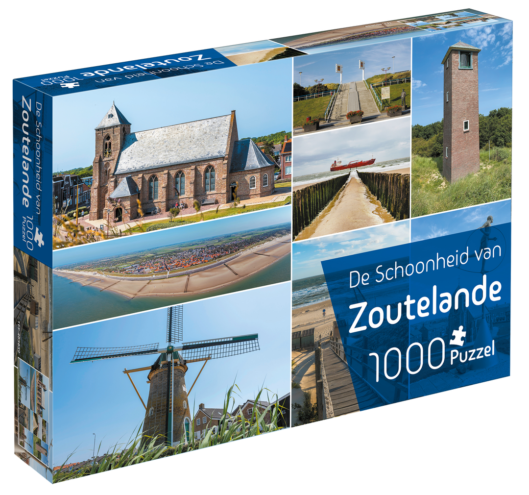 Puzzel - De schoonheid van Zoutelande 1000 stukjes