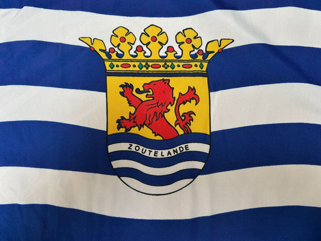 Zoutelande flag with pole 45 x 30 cm
