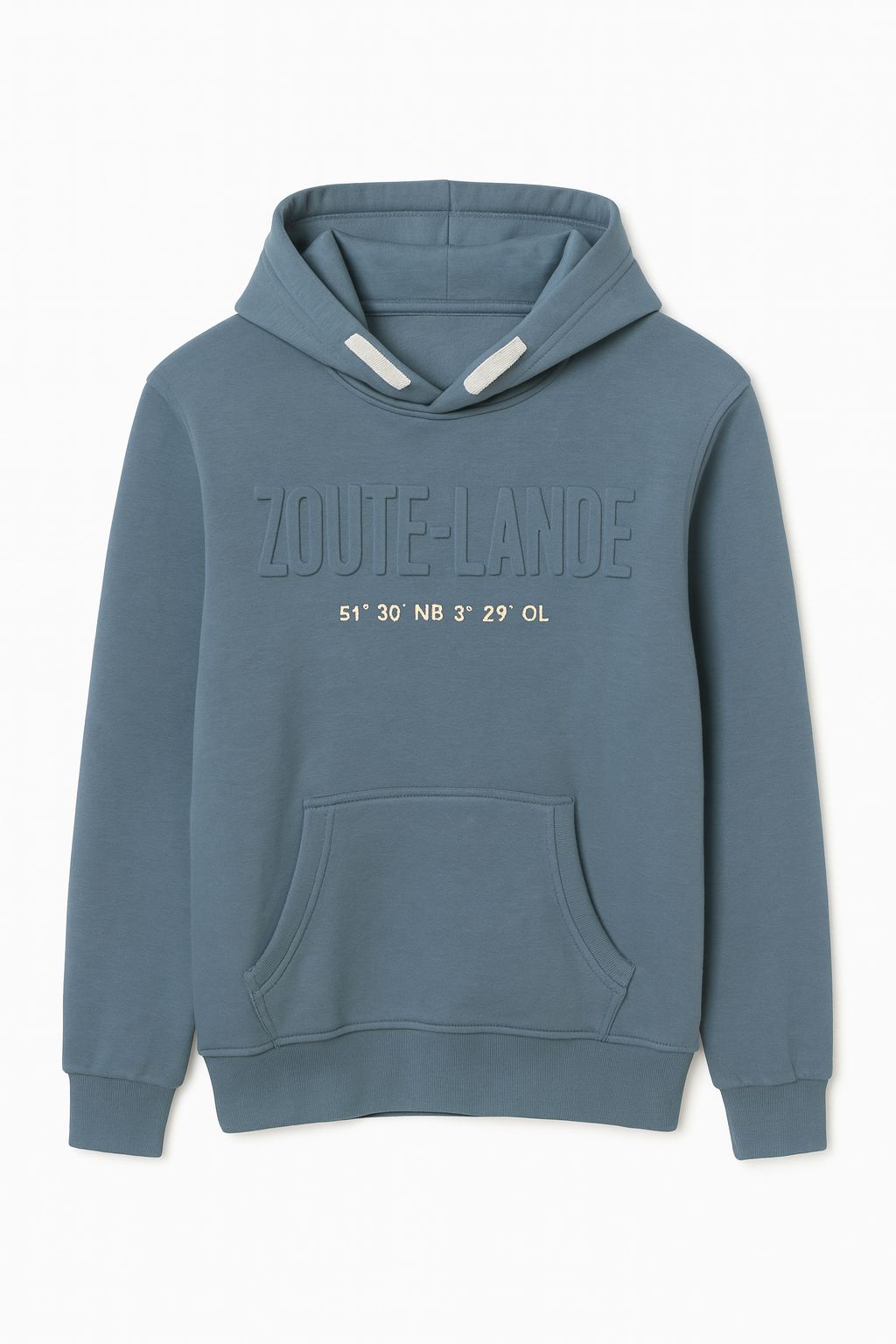 Zoutelande Hoodie - Misty Blue
