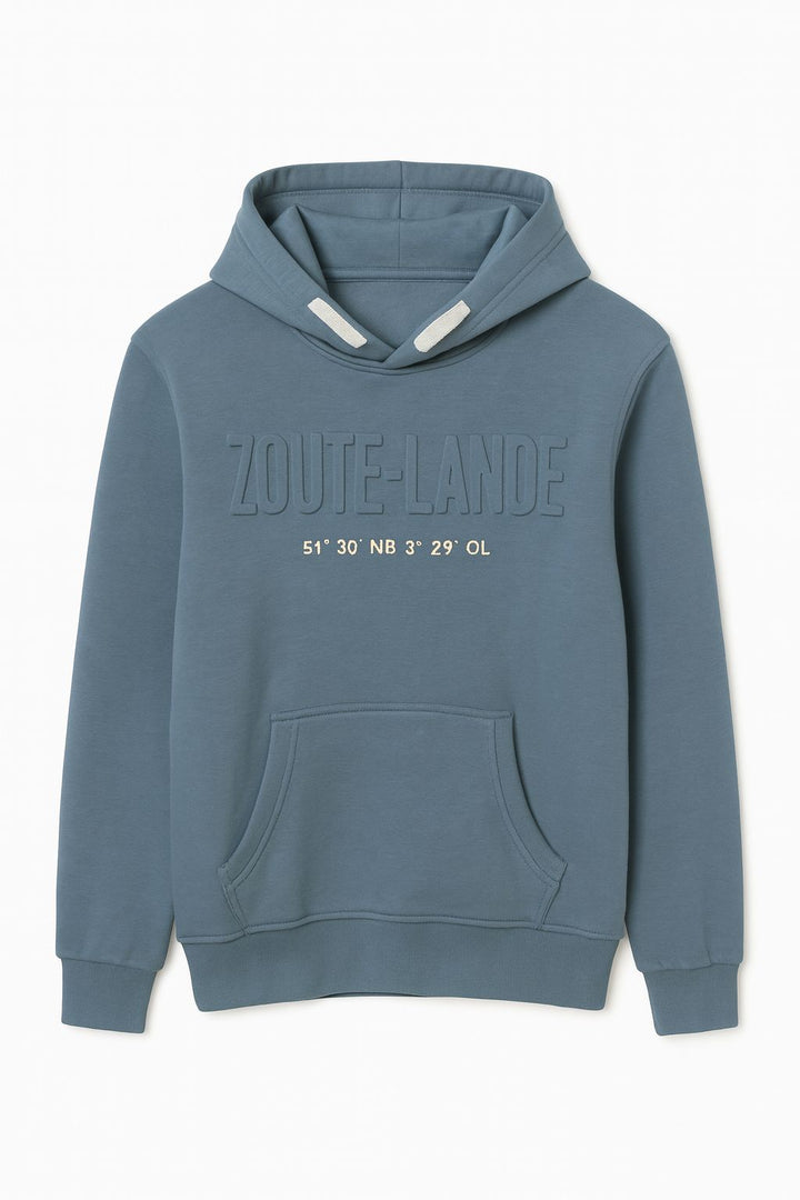 Zoutelande Hoodie - Misty Blue