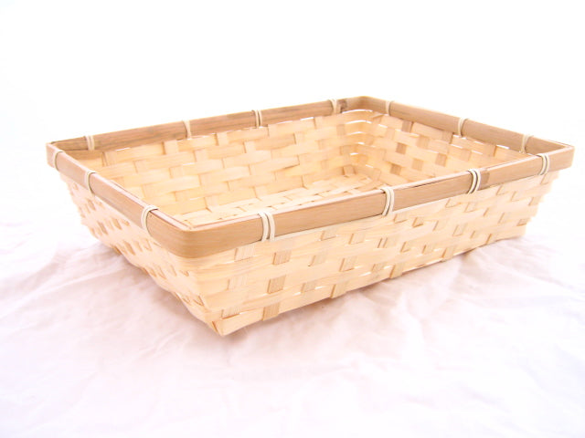 Bamboo basket 30 cm (30x24x7)
