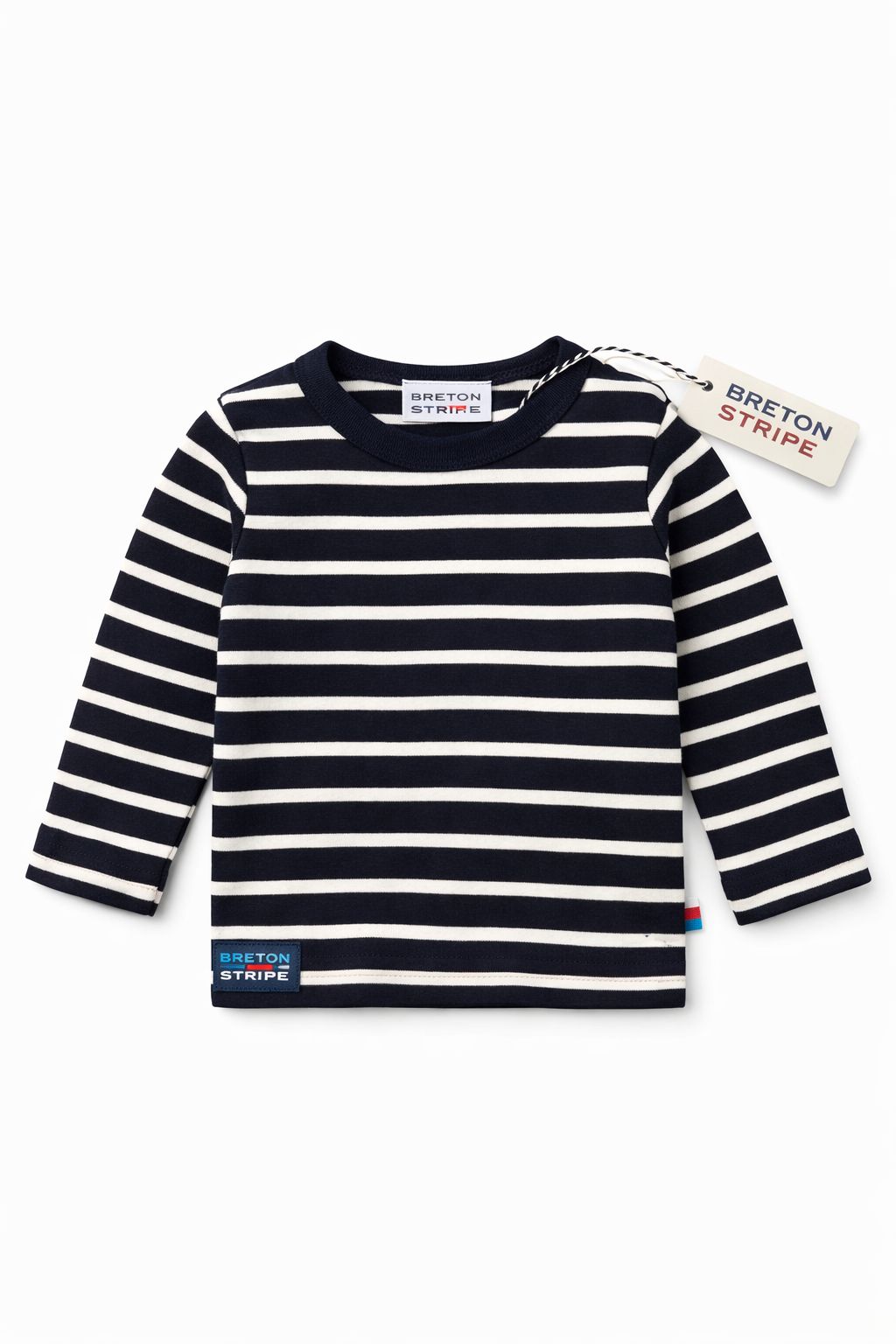 Breton stripe Newborn classic t-shirt