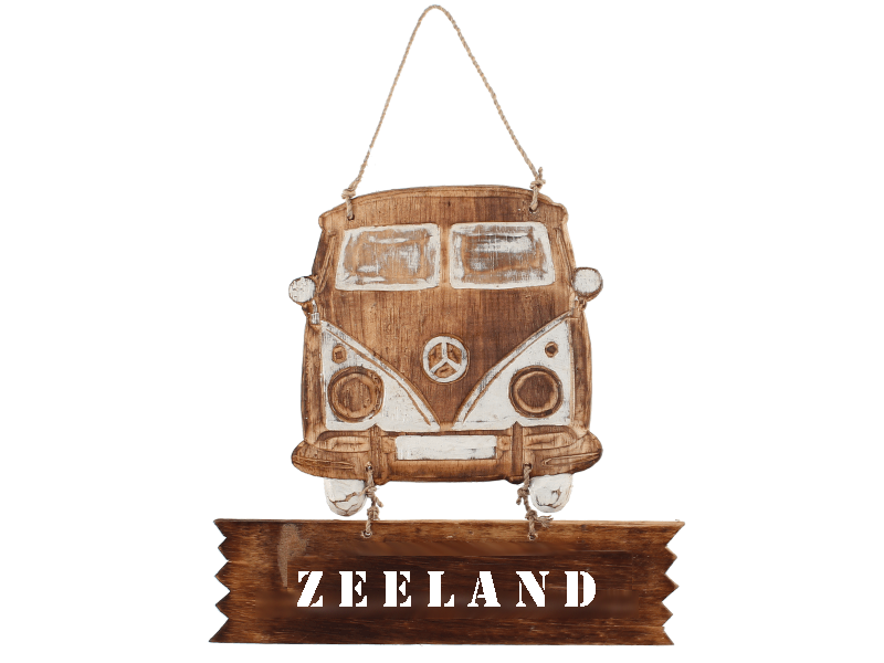 Door hanger - sign - Zeeland natural