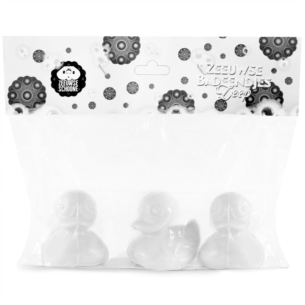 Guest soap duckies white (3 pieces)