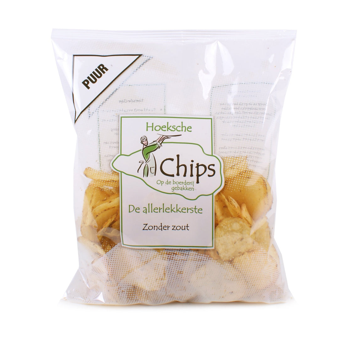 Hoeksche crisps unsalted plain