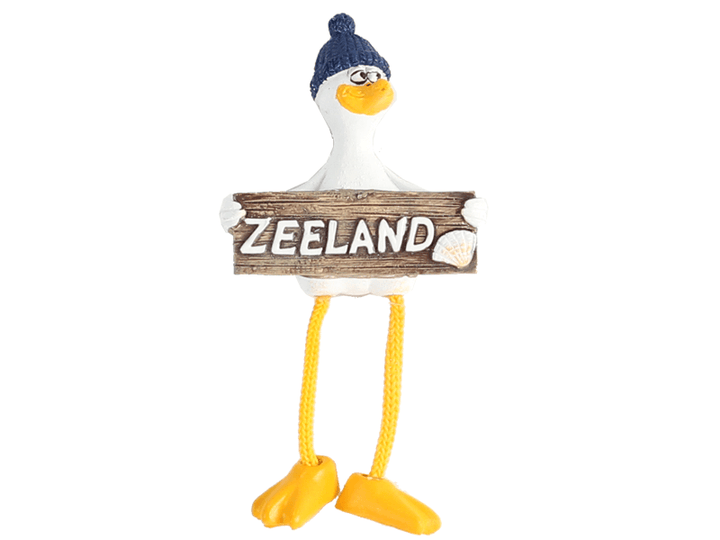 Komische Meeuw magneet Zeeland