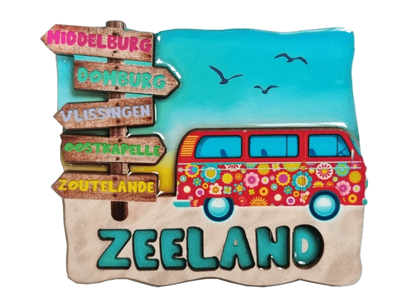 Magnet MDF van in Zeeland
