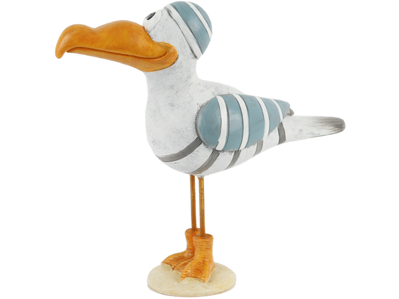 Seagull funny light blue large 20 cm