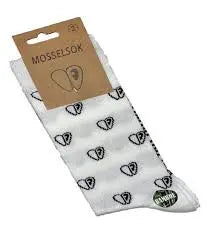 Mussel Socks White 41-46