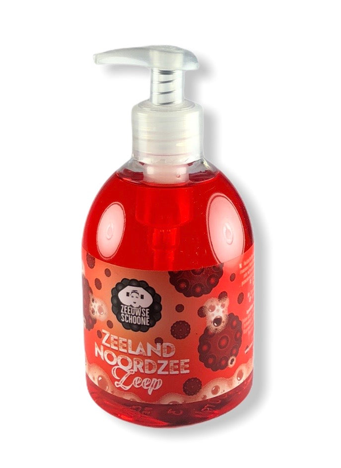 Zeeland North Sea hand soap red