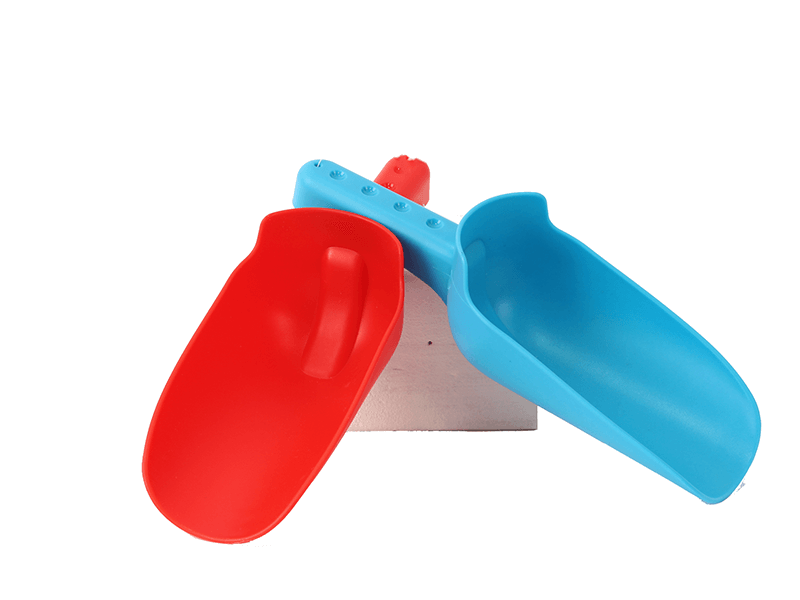 Plastic meelschepje