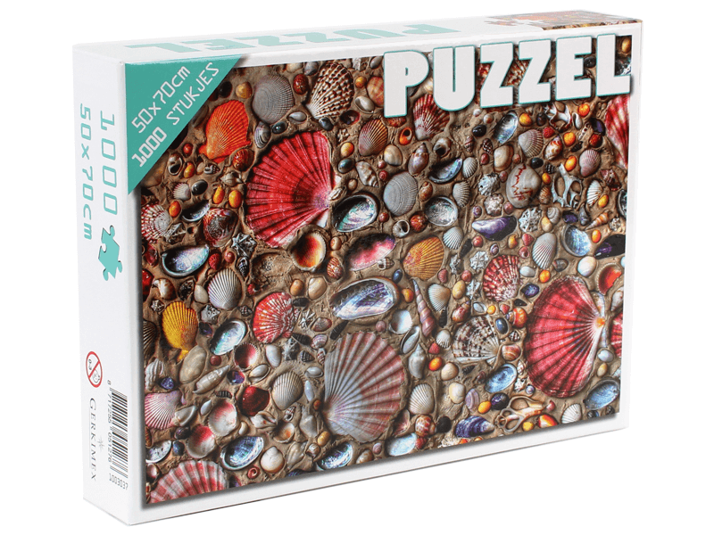 Jigsaw puzzle 50x70cm 1000 pcs. shells