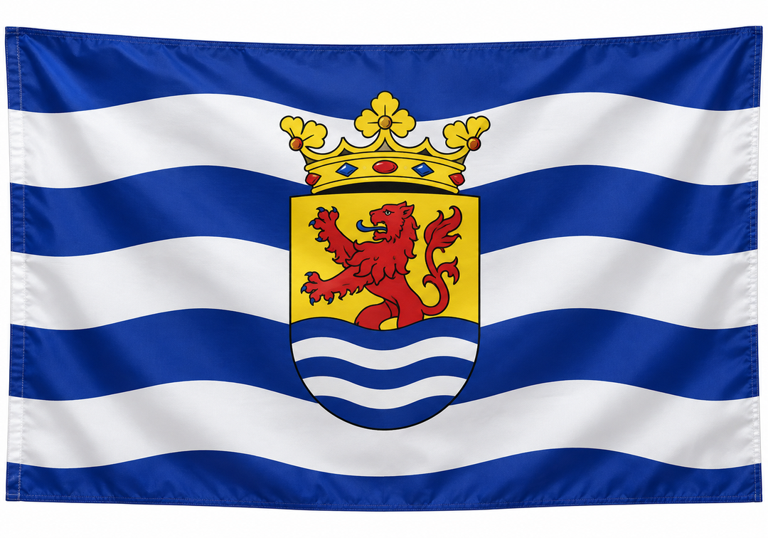 Vlag Zeeland 100x70 cm
