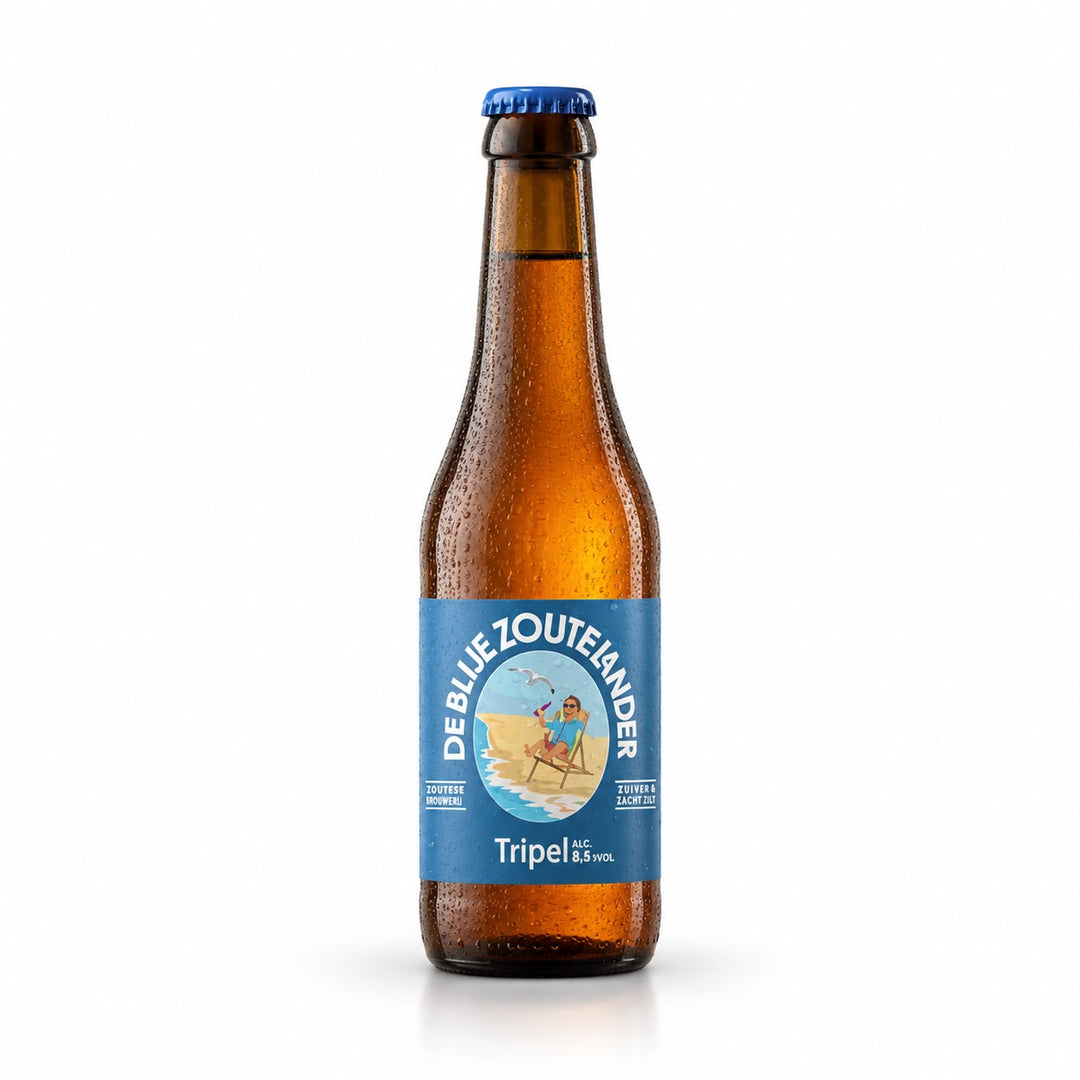 De Blije Zoutelander tripel bier 8,5%