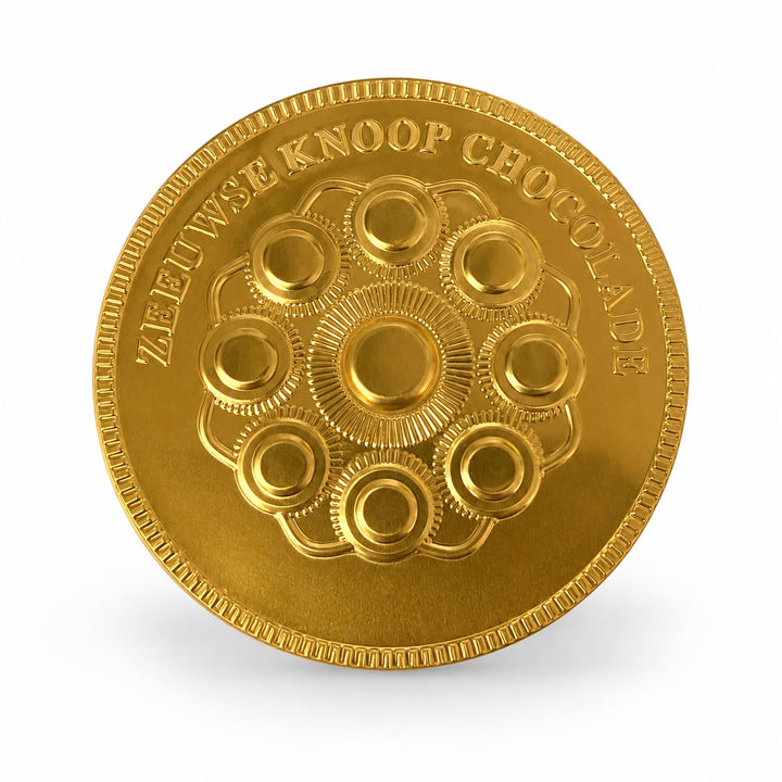 Zeeuwse knop chocolademedaillon