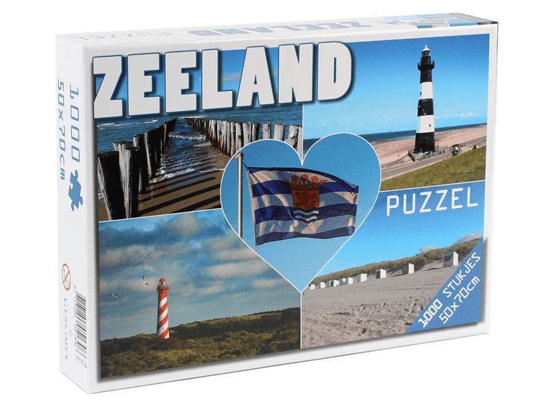 Puzzle 50x70cm ZEELAND collage