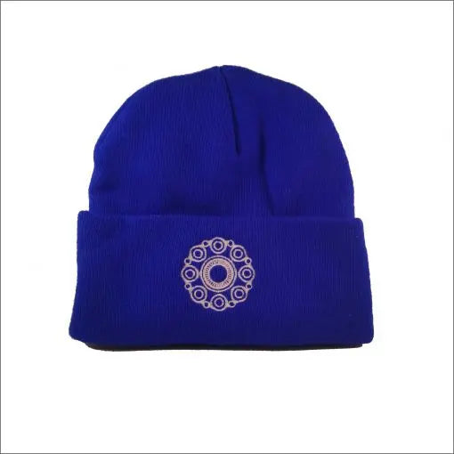Zeeland button hat blue