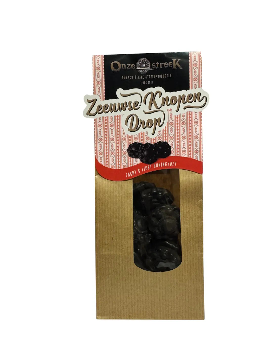 Zeeuwse knopendrop in luxe blokzak 160 gram