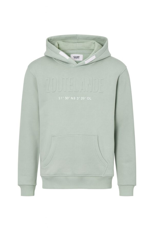 Zoutelande hoodie - sea green