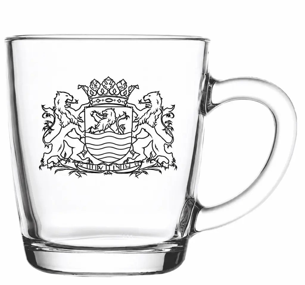 Theeglas met Zeeuws wapen