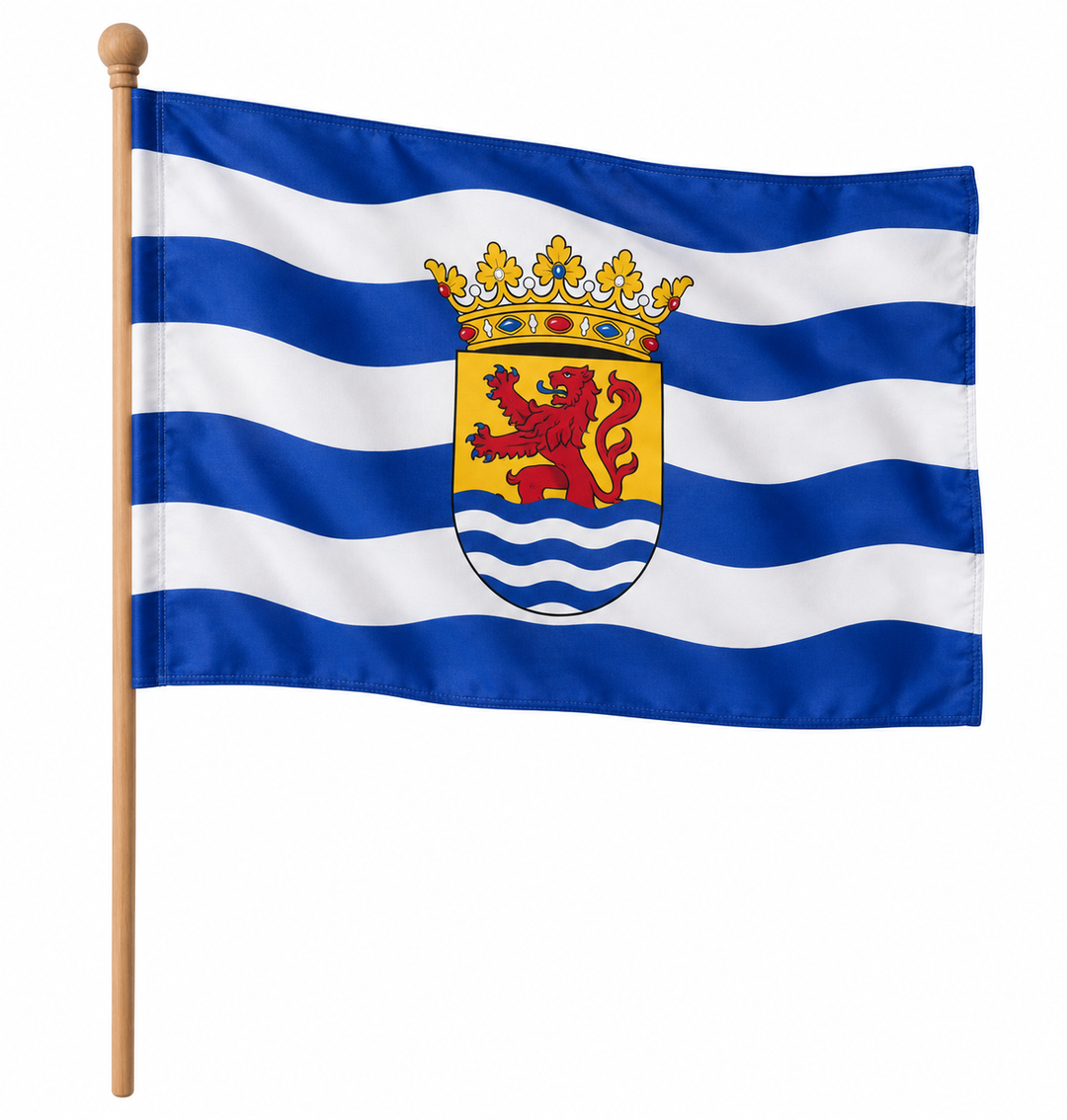 Vlag Zeeland 150x90 cm