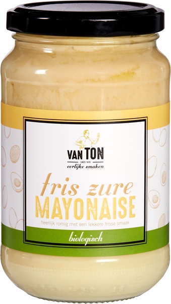Fris zure mayonaise van ton