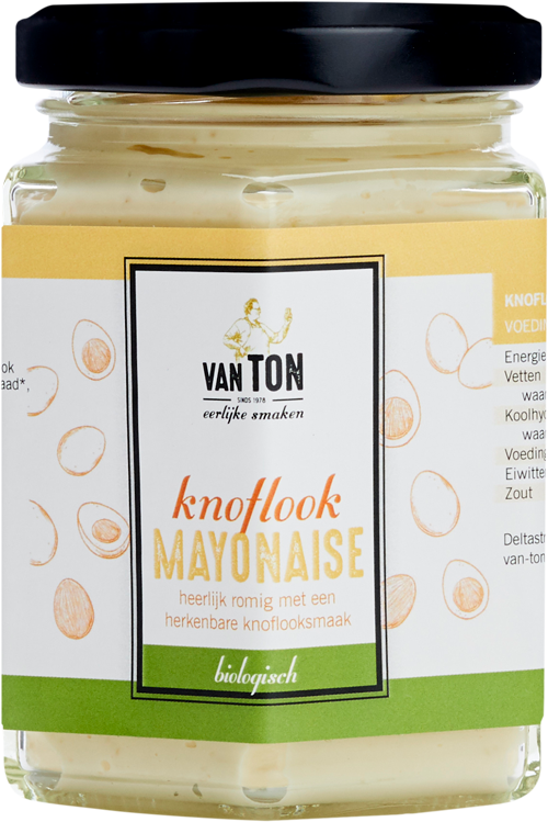 Knoflook mayonaise van ton