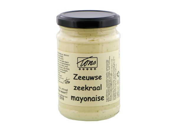 Zeeuwse zeekraal mayonaise tons