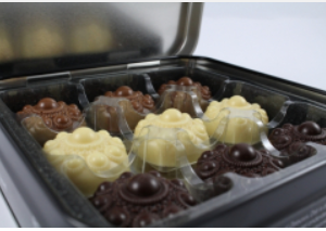 Bewaarblik Zeeuwse knop bonbons en boekje zoet uit zeeland