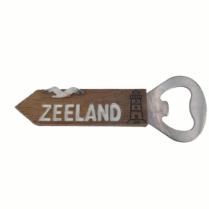 Strandpaal opener-magneet Zeeland