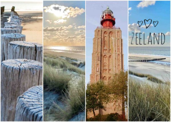 Magneet foto Zeeland vuurtoren Westkapelle