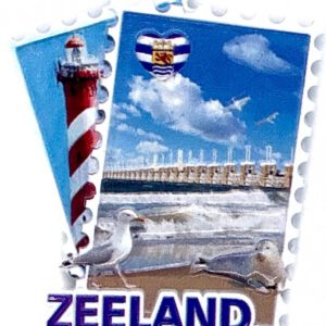 Magneet postzegel Zeeland