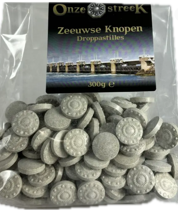 Zeeuwse knopen droppastilles 300 gram