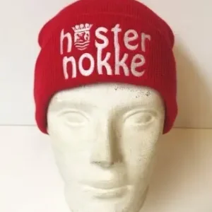 Muts hosternokke rood