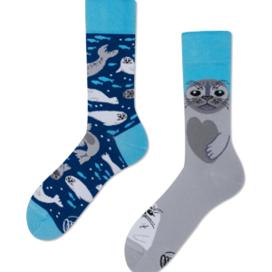 Sokken save the seal zeehond sokken