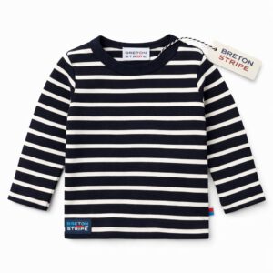 Breton stripe classic new born shirt - 1